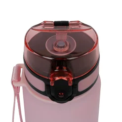 Bidon turystyczny Tritan Flip 0.6L | Różowy