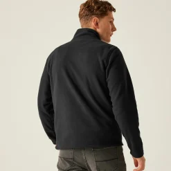 Bluza polarowa z recyklingu Honestly Made Professional | Czarny