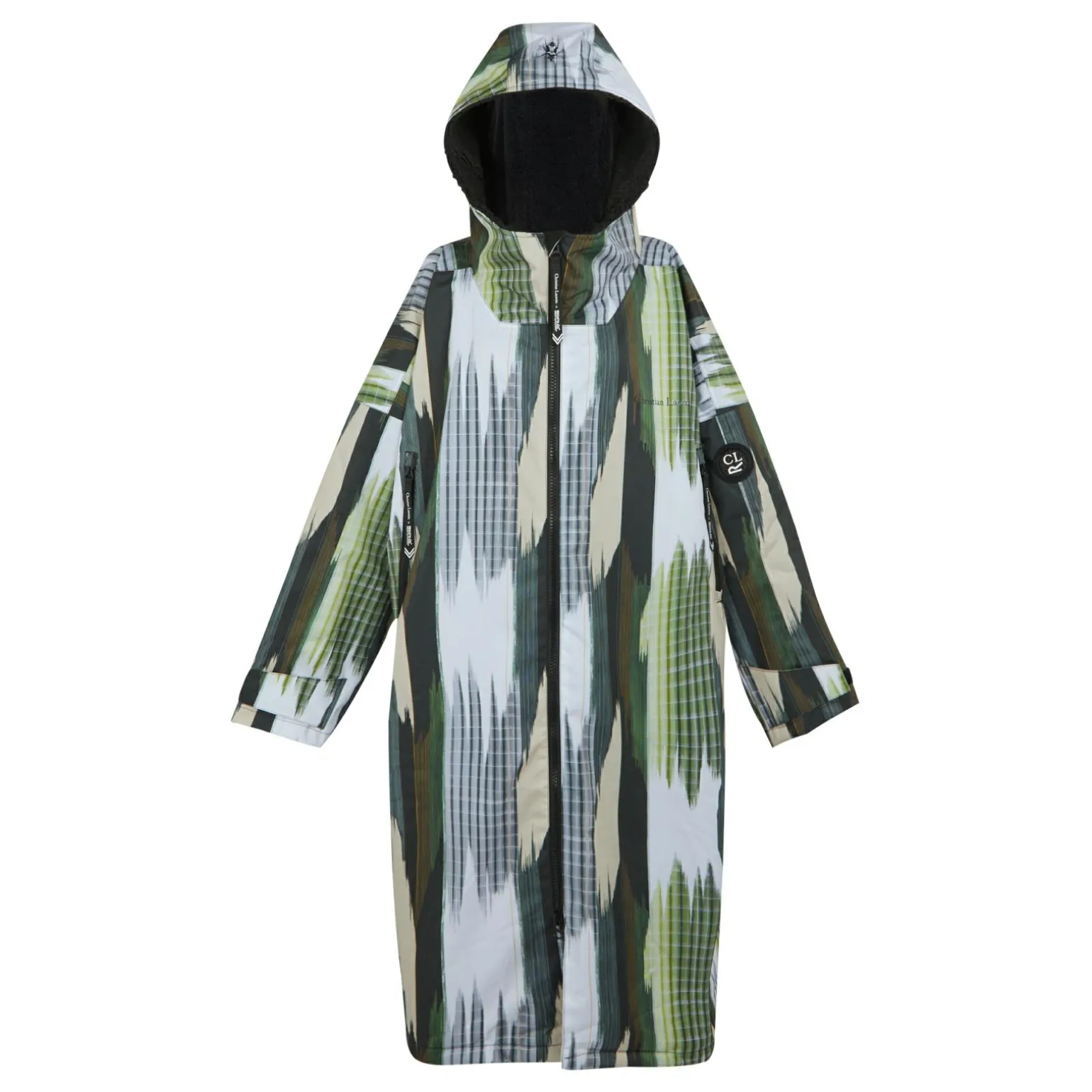 Christian Lacroix - Unisex płaszcz plażowy Lebosc | Zielony