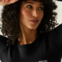 Damska bielizna termoaktywna komplet Thermal | Czarny