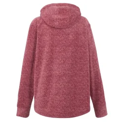 Damska bluza z kapturem Mayse | Czerwony