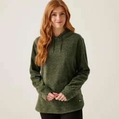 Damska bluza z kapturem Mayse | Zielony