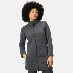 Damska bluza z suwakiem Anderby | Szary
