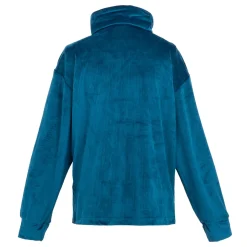 Damska bluza z suwakiem Jessalyn | Niebieski
