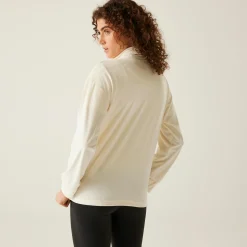Damska bluza z suwakiem Jessalyn | Waniliowy