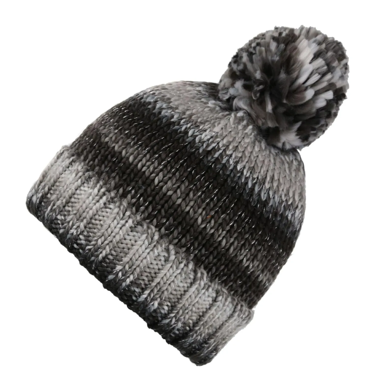 Damska dzianinowa czapka Frosty VI | Czarny