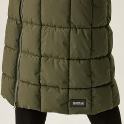 Damska kamizelka Leandra Longline | Zielony