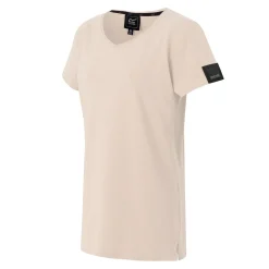 Damska koszulka Elkie V-Neck | Kremowy