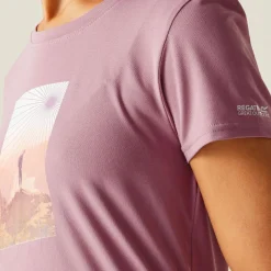 Damska koszulka Fingal Stretch | Różowy