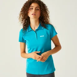 Damska koszulka polo Maverick V | Niebieski