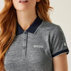 Damska koszulka polo Remex II | Granatowy