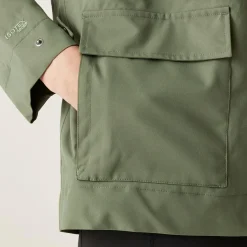 Damska kurtka przeciwdeszczowa Otilie | Zielony