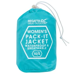 Damska kurtka wiosenna kieszonkowa Pack It III | Niebieski