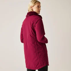 Damska kurtka zimowa parka Renata | Bordowy