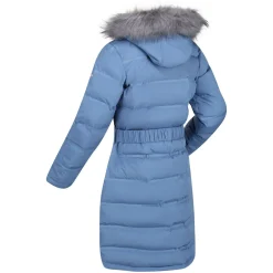 Damska kurtka zimowa parka termiczna Daleyza | Niebieski