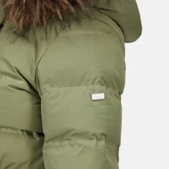 Damska kurtka zimowa parka termiczna Daleyza | Zielony
