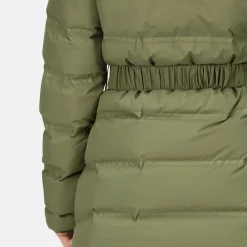 Damska kurtka zimowa parka termiczna Daleyza | Zielony