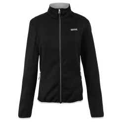 Damski polar rozsuwany Newhill II | Czarny
