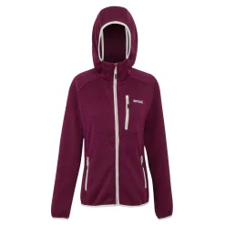 Damski polar z kapturem Newhill II | Różowy