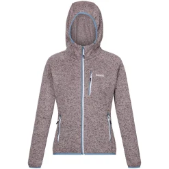 Damski polar z kapturem Newhill | Fioletowy
