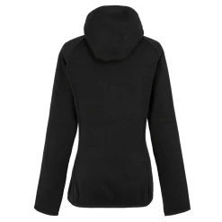 Damski polar z kapturem Newhill | Czarny