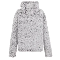 Damski polar z kapturem Zelpha Fluffy | Fioletowy