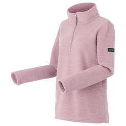 Damski polar z krótkim zamkiem Solenne II | Różowy