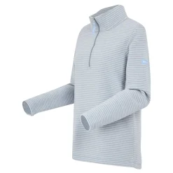 Damski polar z krótkim zamkiem Solenne II | Niebieski
