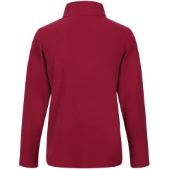 Damski polar z suwakiem 1/2 Sweethart | Ciemnoczerwony