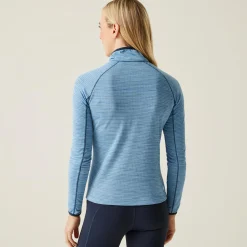 Damski polar z suwakiem 1/2 Yonder II | Niebieski