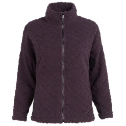 Damski polar z suwakiem Apphia | Fioletowy