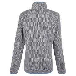 Damski polar z suwakiem Elzie | Granatowy