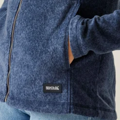 Damski polar z suwakiem Mayse | Niebieski