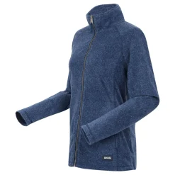 Damski polar z suwakiem Mayse | Niebieski