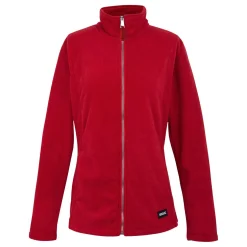 Damski polar z suwakiem Mayse | Czerwony