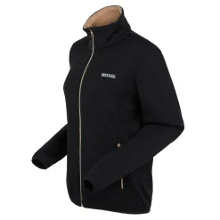 Damski polar z suwakiem Newhill | Czarny