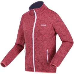 Damski polar z suwakiem Newhill | Jasnoczerwony