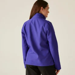 Damski softshell Ablaze | Fioletowo-czarny