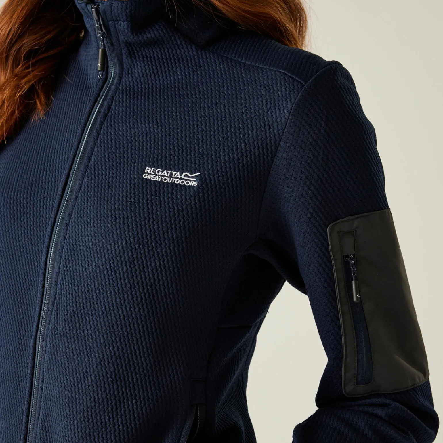 Damski softshell Aldean | Niebieski