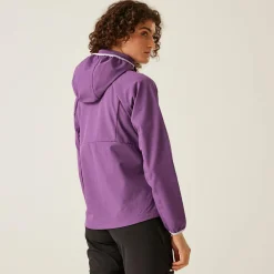 Damski softshell Bourda | Fioletowy