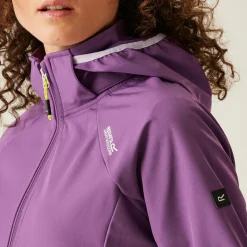 Damski softshell Bourda | Fioletowy