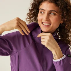 Damski softshell Bourda | Fioletowy