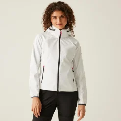 Damski softshell Bourda | Biały
