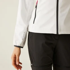 Damski softshell Bourda | Biały