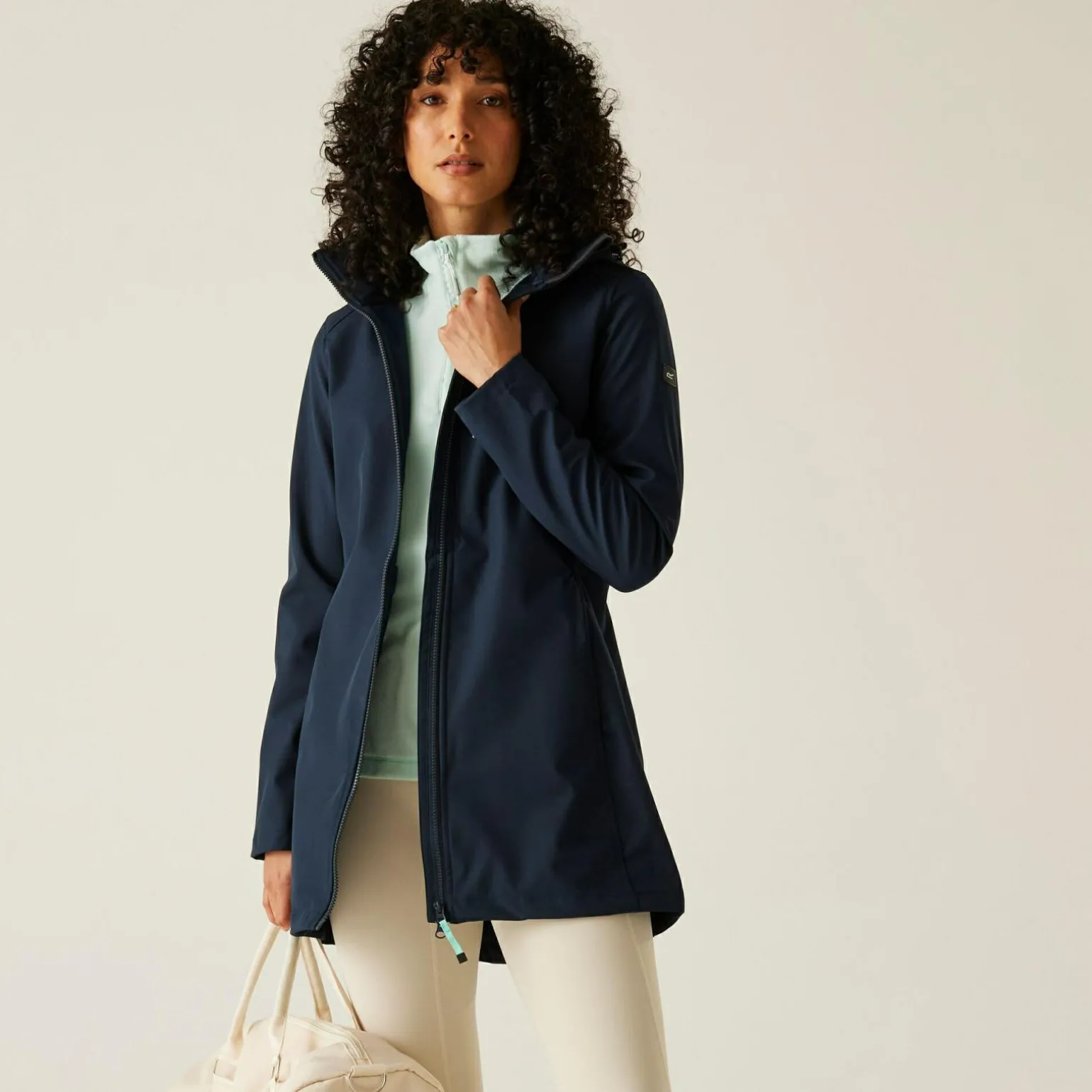 Damski softshell Carisbooke | Niebieski