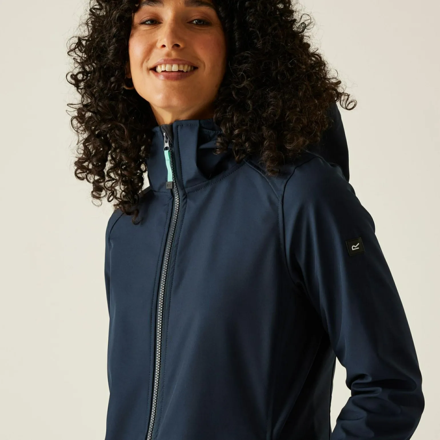 Damski softshell Carisbooke | Niebieski