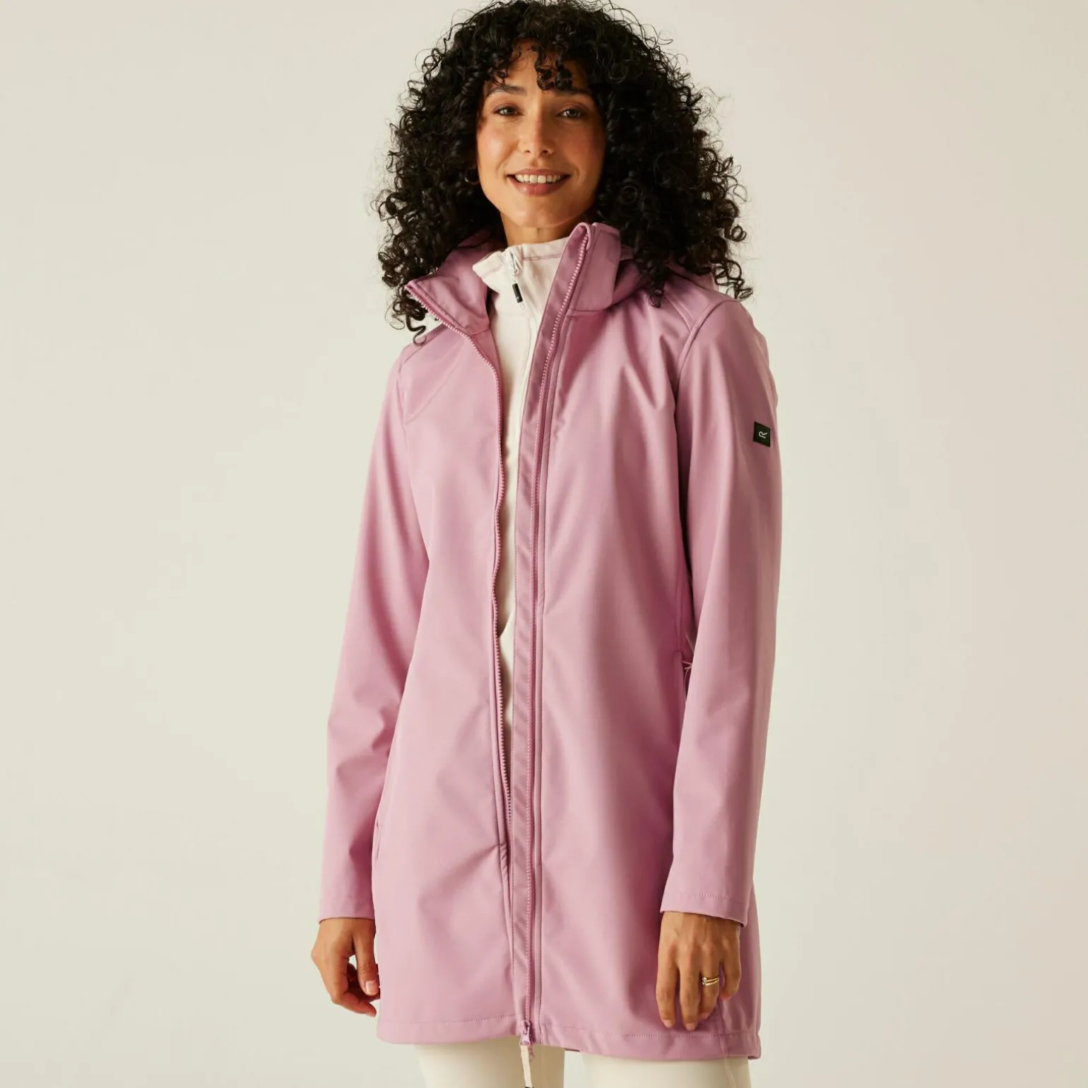 Damski softshell Carisbooke | Różowy