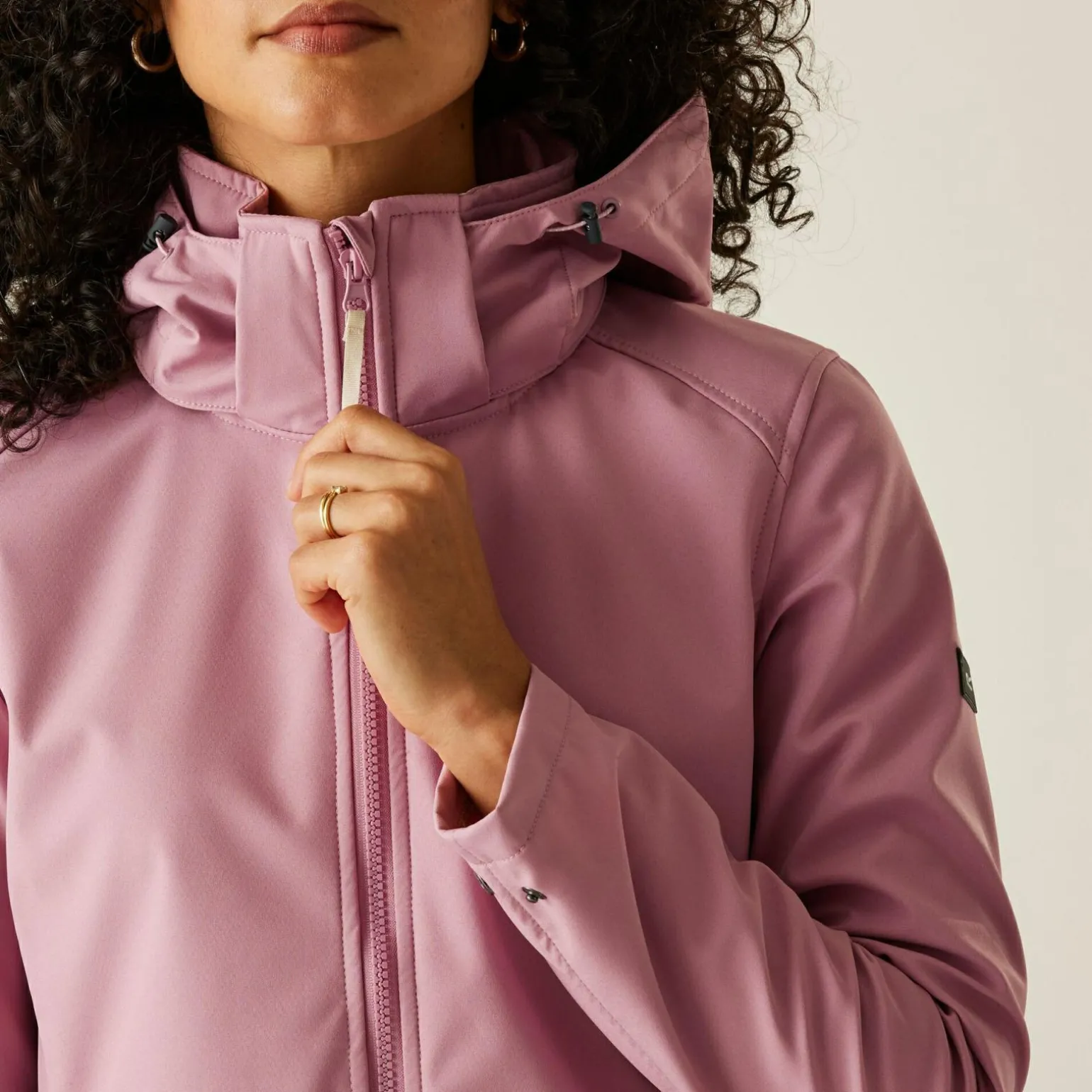Damski softshell Carisbooke | Różowy