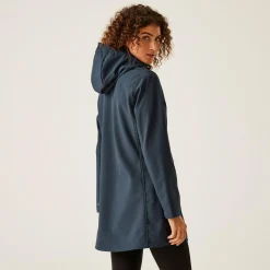 Damski softshell Carisbooke | Granatowy