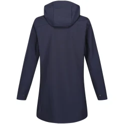 Damski softshell Carisbooke | Granatowy